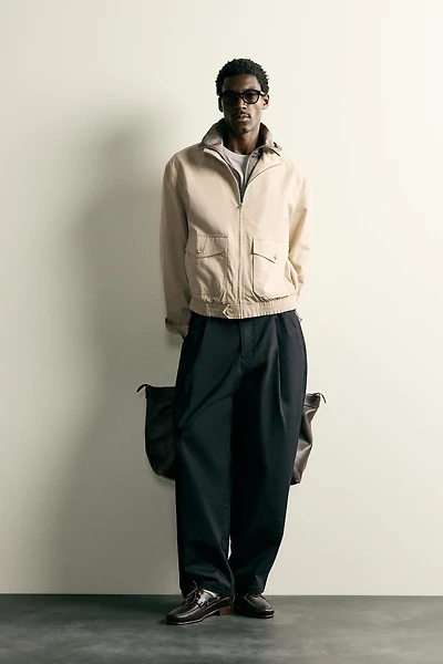 COTTON-LYOCELL REGULAR FIT JACKET