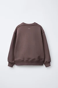 BASIC LABEL SWEATSHIRT