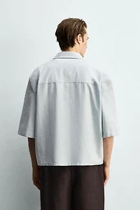 BOXY FIT SHIRT WITH POCKET