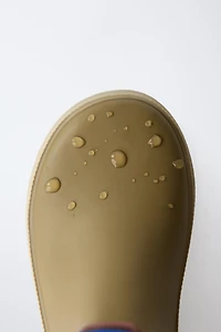 ELASTIC RAIN BOOTS