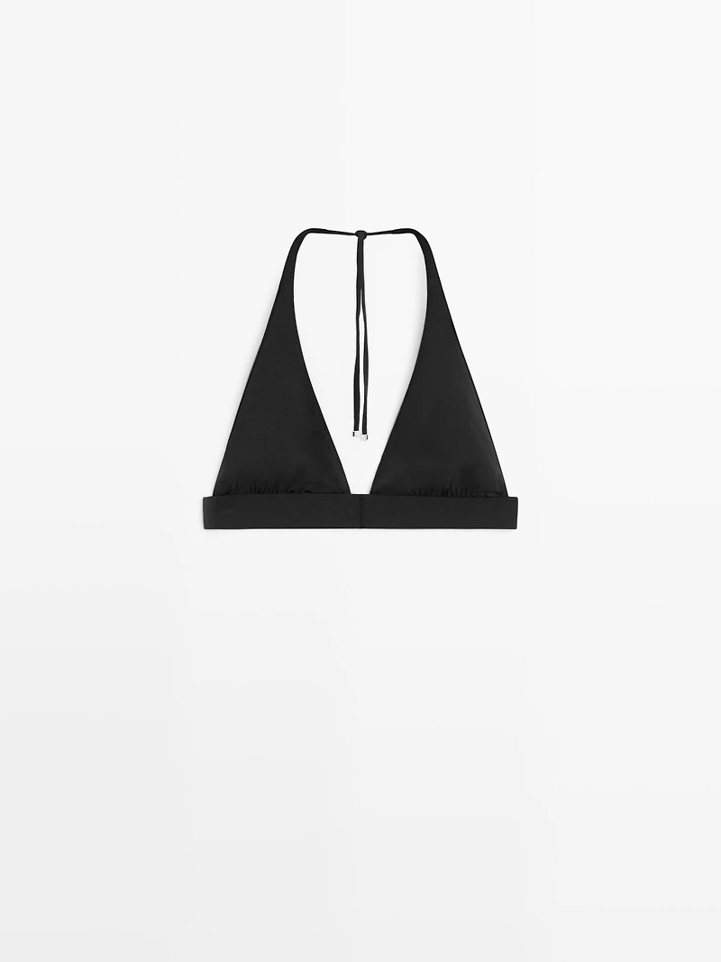 Triangle bikini top