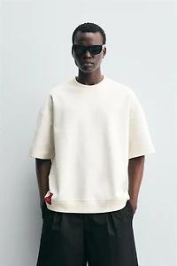 INTERLOCK TECHNICAL LABEL SWEATSHIRT