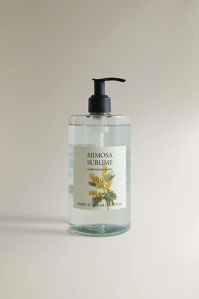 (500 ML) SAVON LIQUIDE MIMOSA SUBLIME