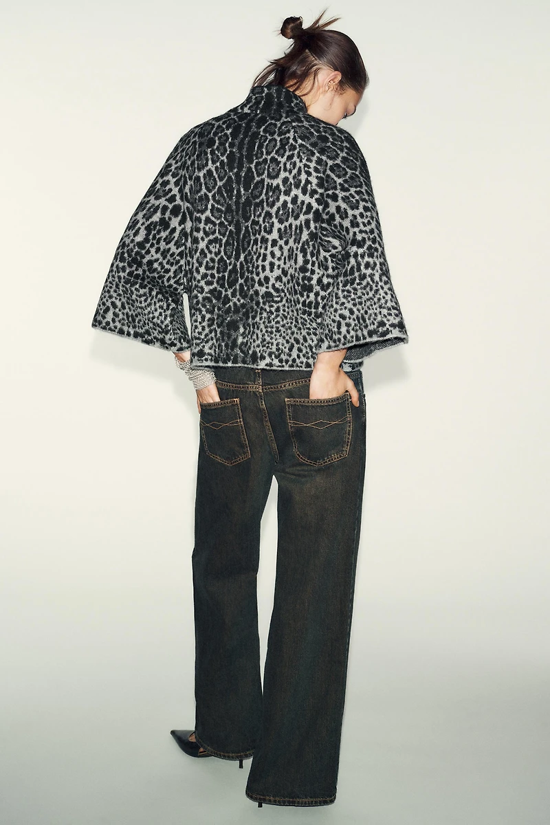 WIDE SLEEVE KNIT JUMPER