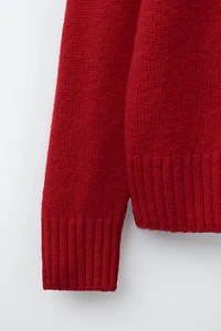WOOL AND CASHMERE JUMPER BENSIMON ® X ZARA
