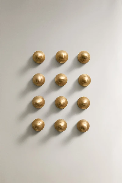 AIMANTS EN LAITON (PACK DE 12)