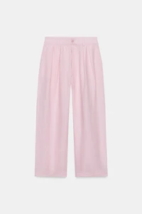 ZW COLLECTION 100% LINEN PLEATED PANTS