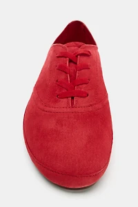 LEATHER DERBY SNEAKERS