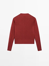 100% linen long sleeve cardigan