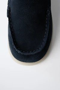 CHAUSSURES BATEAU EN CUIR