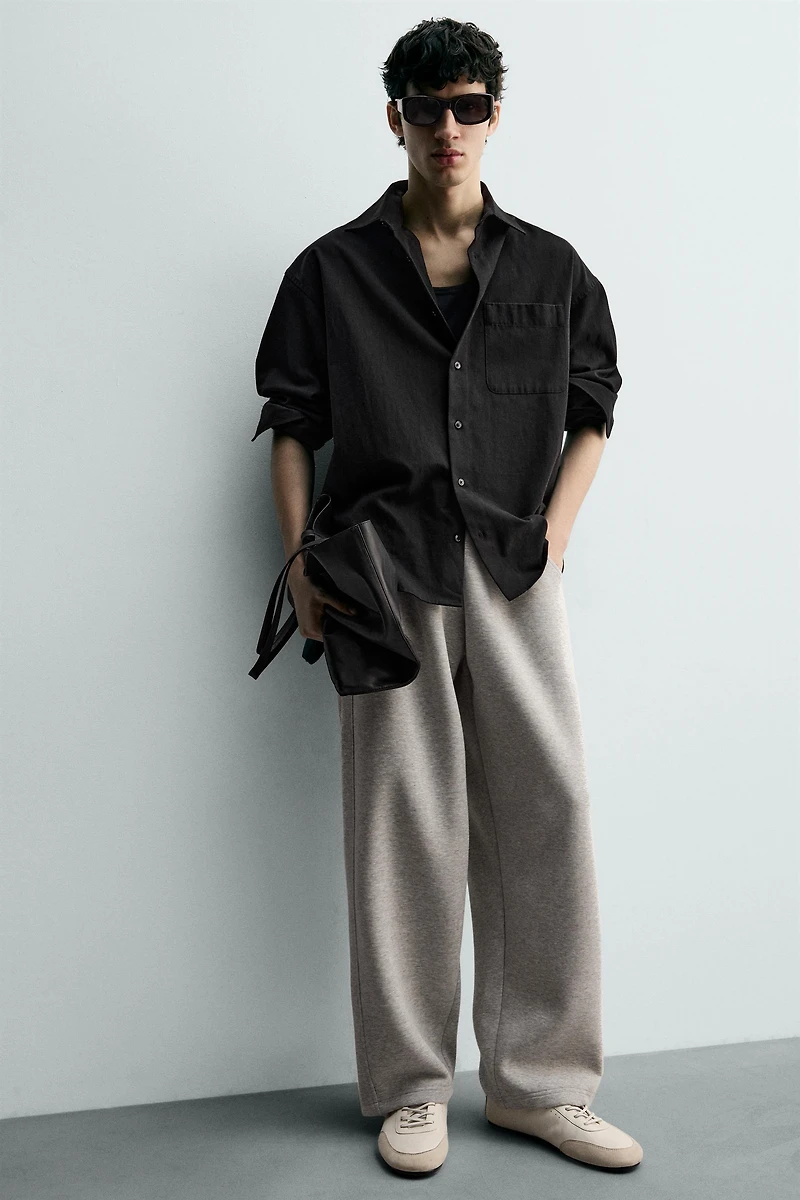 SEAMED JOGGING PANTS