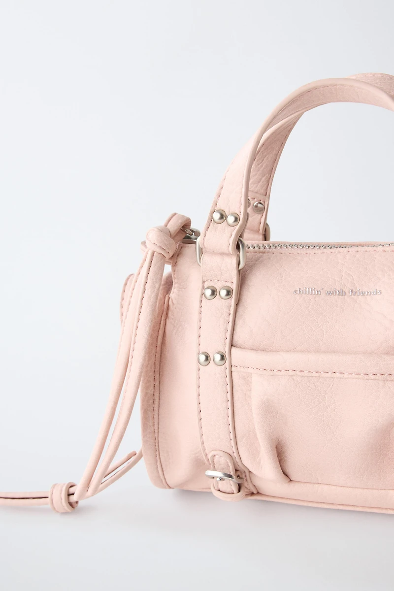 STUDDED CROSSBODY BAG