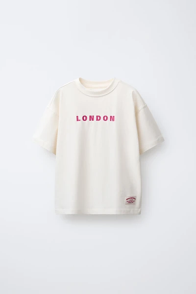 TEXT PRINT T-SHIRT
