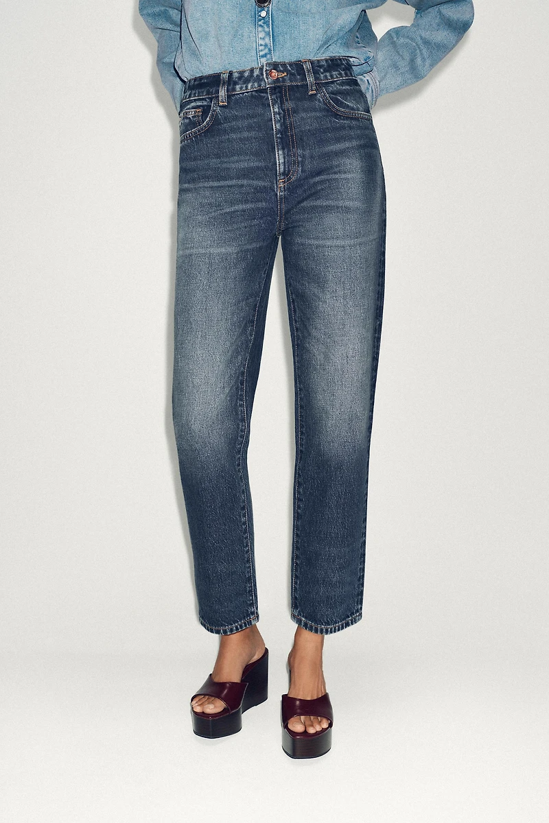 Z.05 HIGH WAIST RIGID MOM FIT JEANS