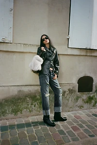 OVERSIZED FAUX FUR BAG