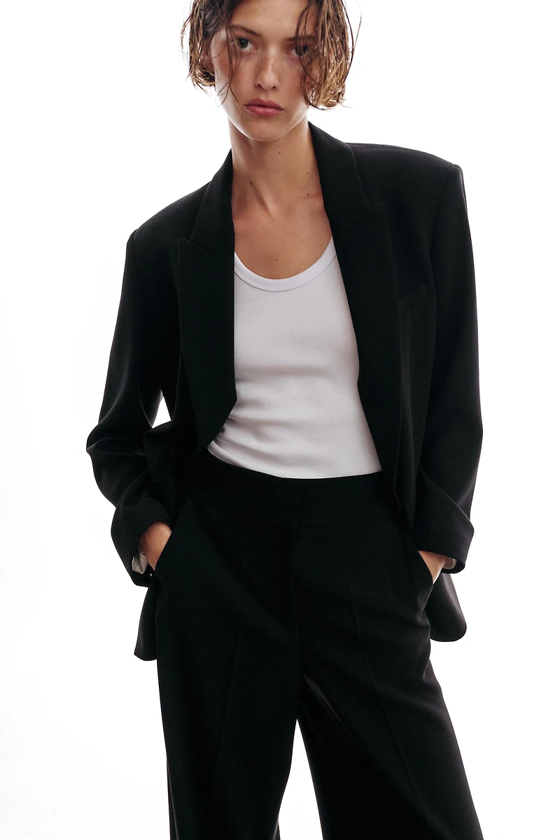 OVERSIZED DOUBLE BREASTED BLAZER