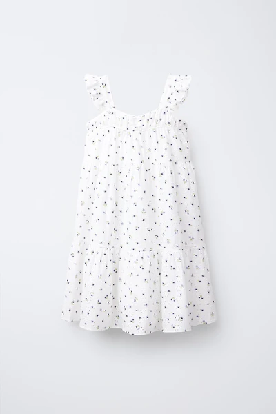 ROBE BRODERIES FLEURS