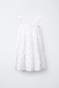 EMBROIDERED FLORAL DRESS
