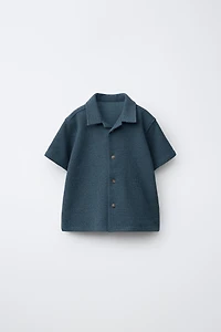 PLAIN TEXTURED SHIRT