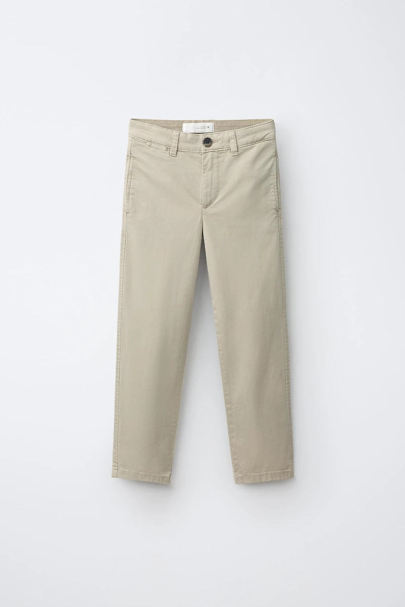 BASIC CHINO PANTS