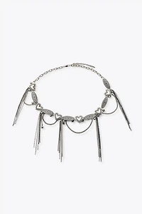 HEART CHARM CHAIN BELT
