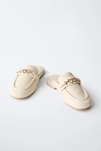 METALLIC DETAIL MULES