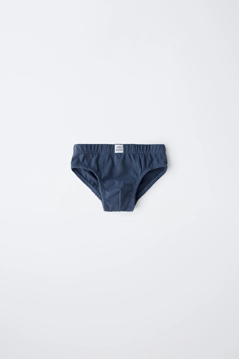 2-6 YEARS/ SIX-PACK OF CHECKERED BRIEFS