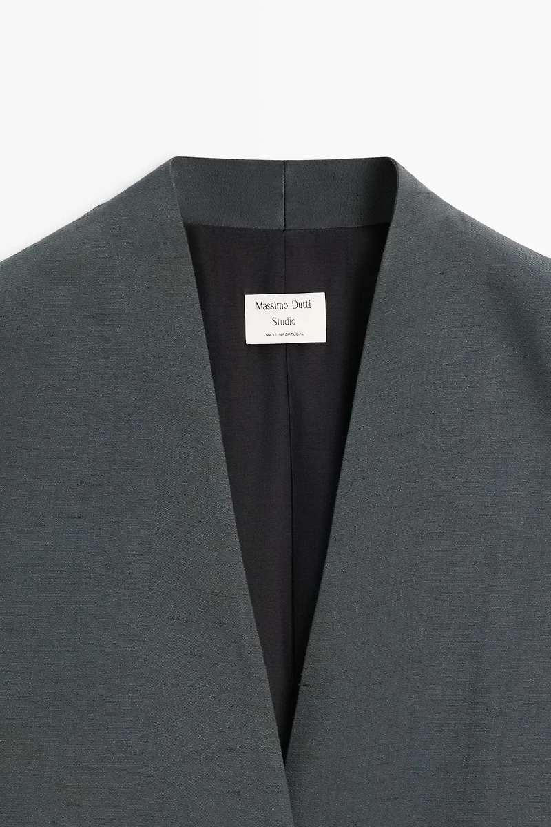 V-neck vest total look - STUDIO