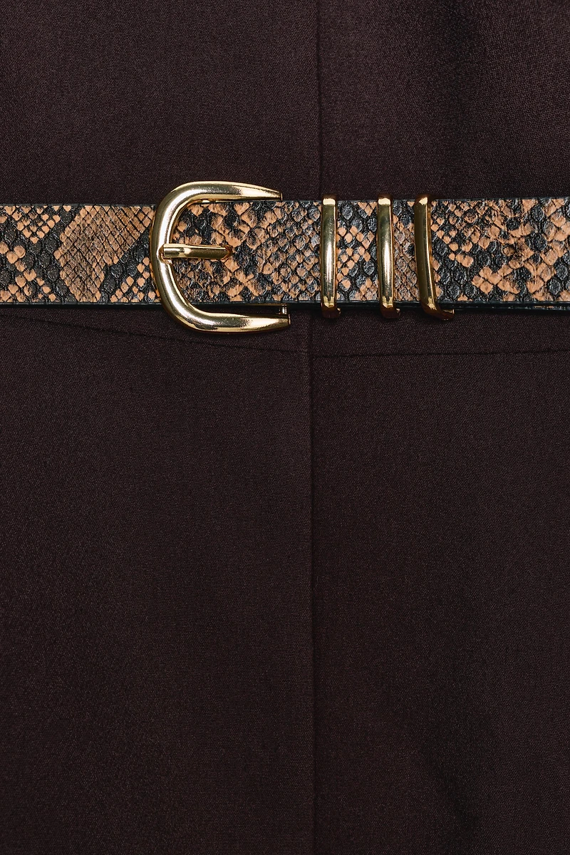 GILET AVEC CEINTURE