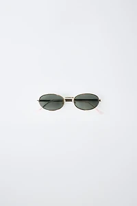 OVAL METAL SUNGLASSES