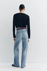 JEAN TRF COUPE LARGE TAILLE HAUTE