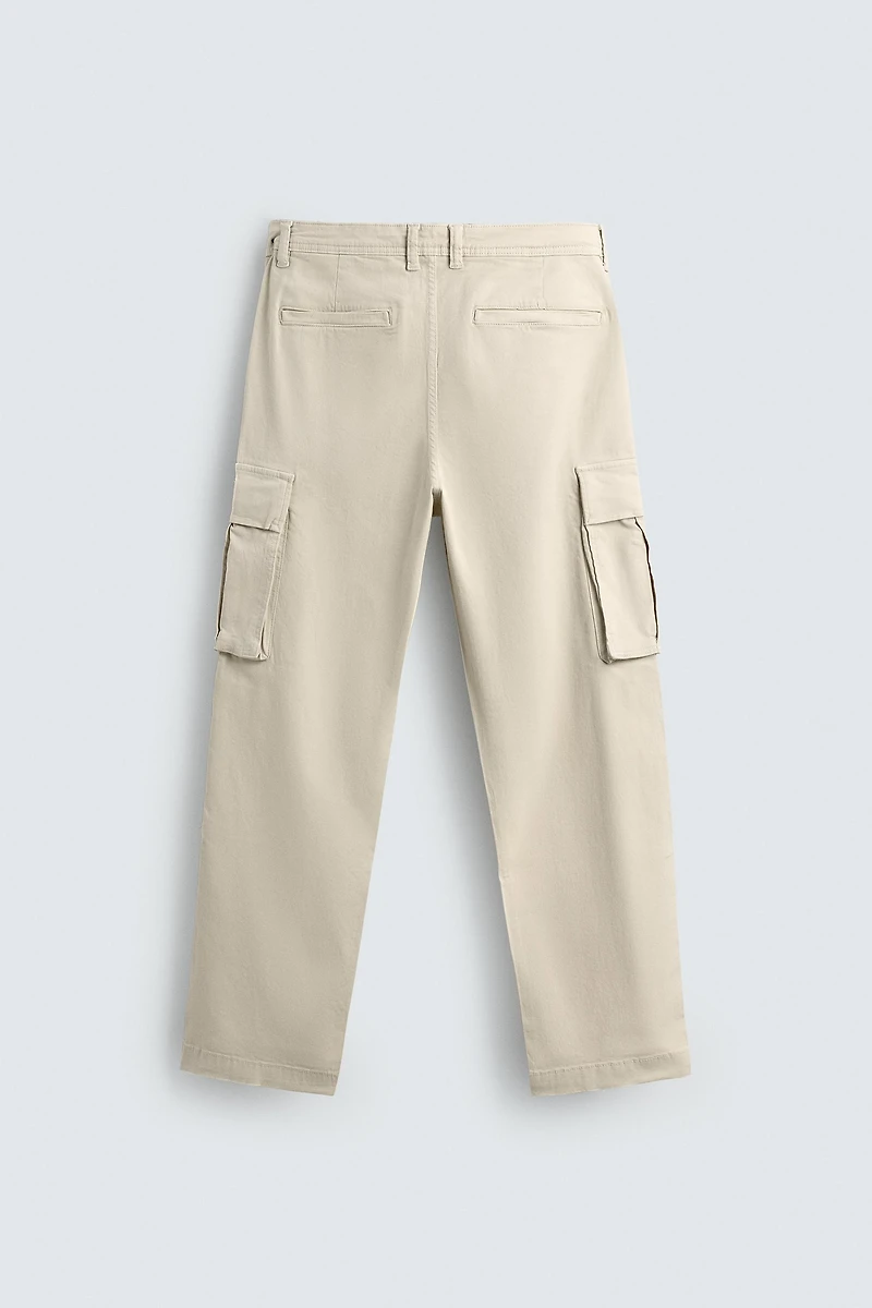 RELAXED FIT CARGO PANTS