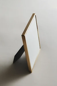 CADRE PHOTO MÉTAL DORÉ