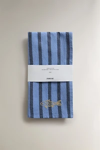 STRIPED FISH KITCHEN TOWELS (PACK OF 2)