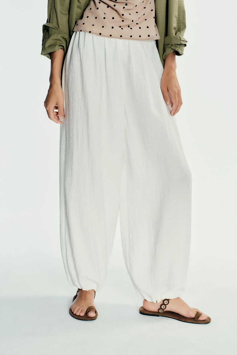 PANTALON FLUIDE BOUFFANT