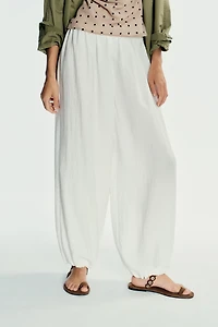 PANTALON FLUIDE BOUFFANT