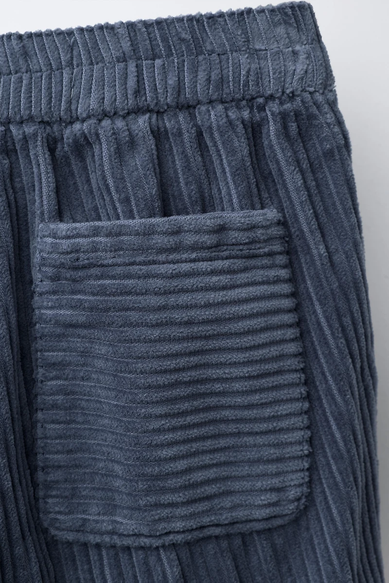 BALLOON THICK CORDUROY PANTS