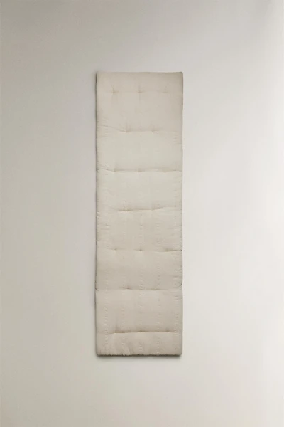 SURMATELAS COTON FRONCÉ