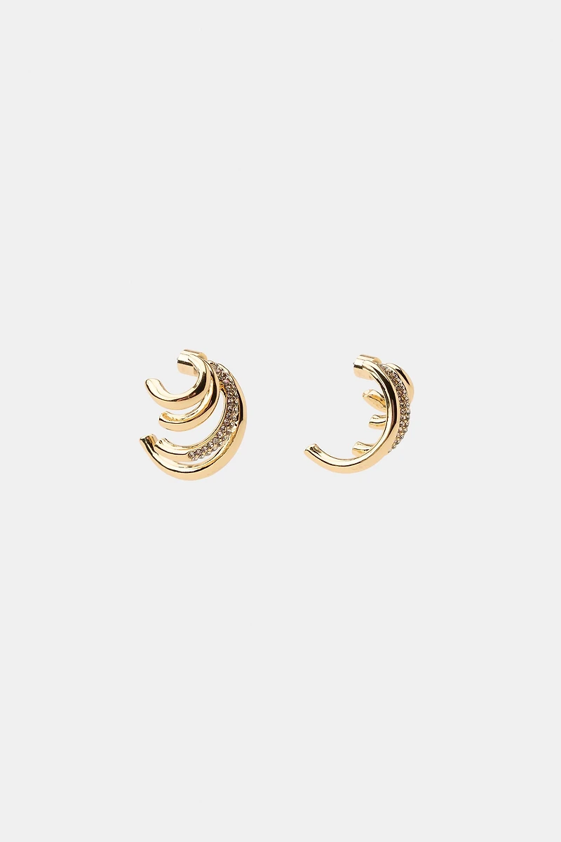 SPARKLY EAR CUFF EARRINGS