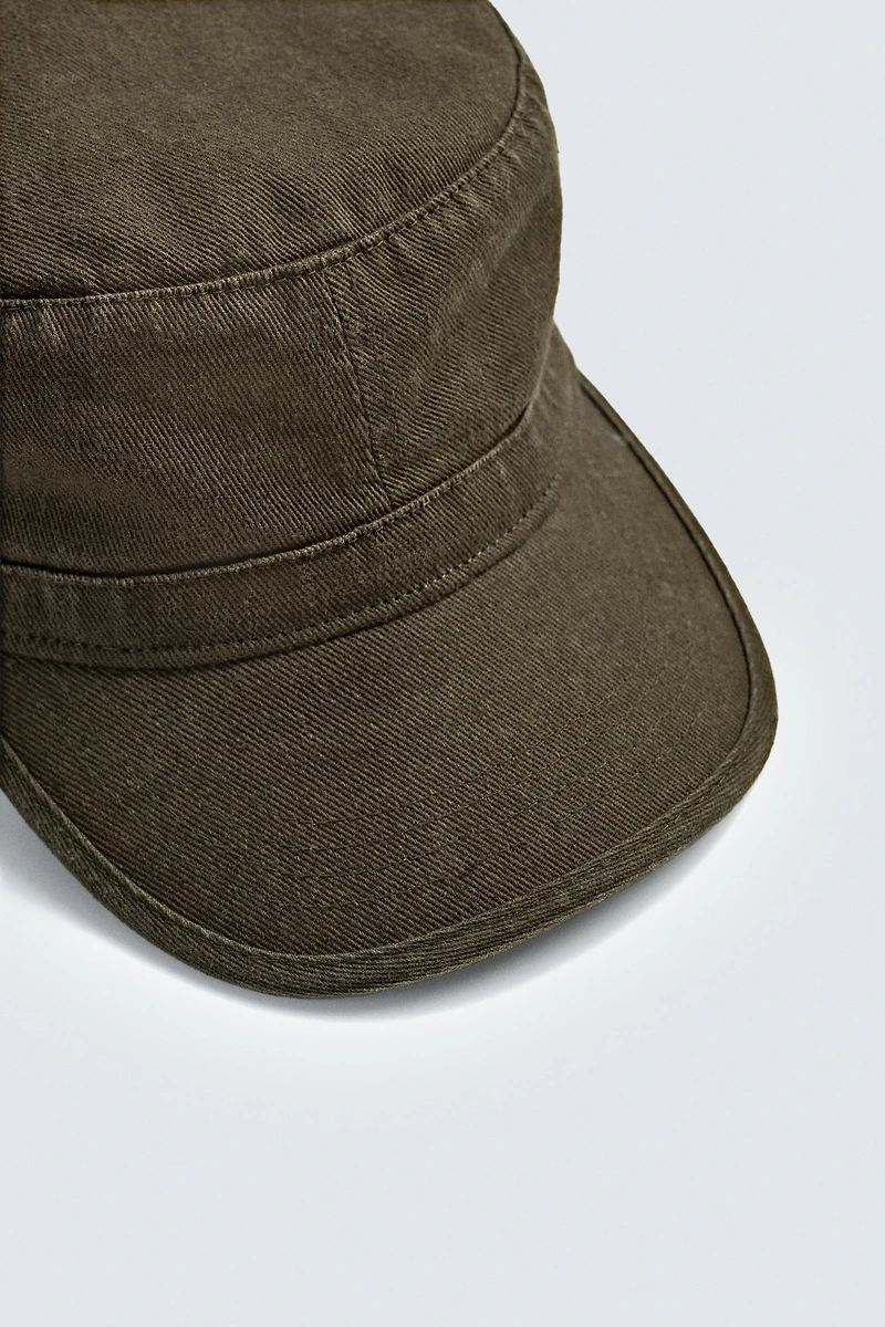 WASHED COTTON CAP