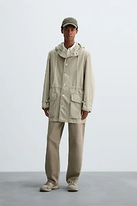 SHORT COTTON PARKA