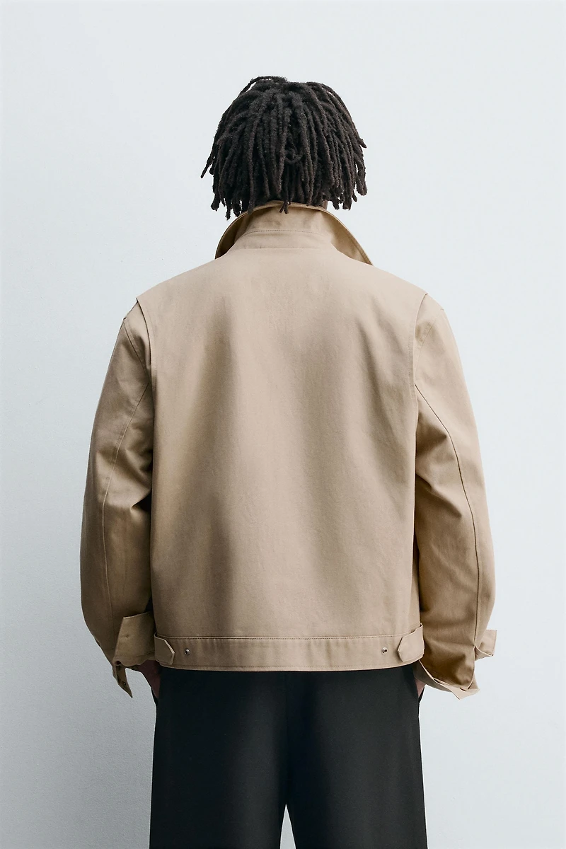 TWILL TEXTURED JACKET