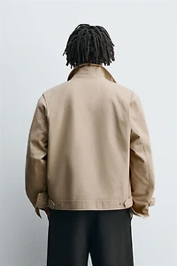 TWILL TEXTURED JACKET
