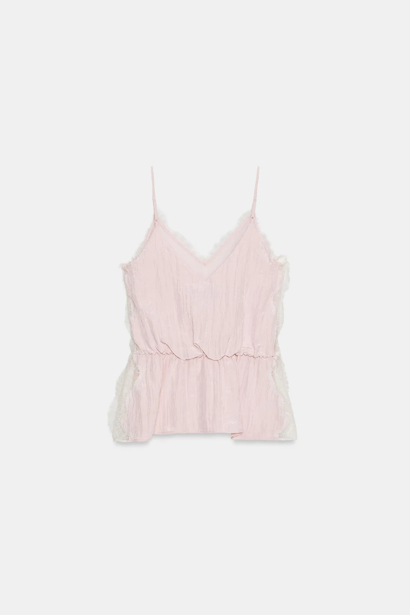 LACE CAMISOLE TOP