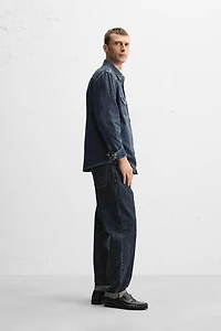CHEMISE EN DENIM WESTERN