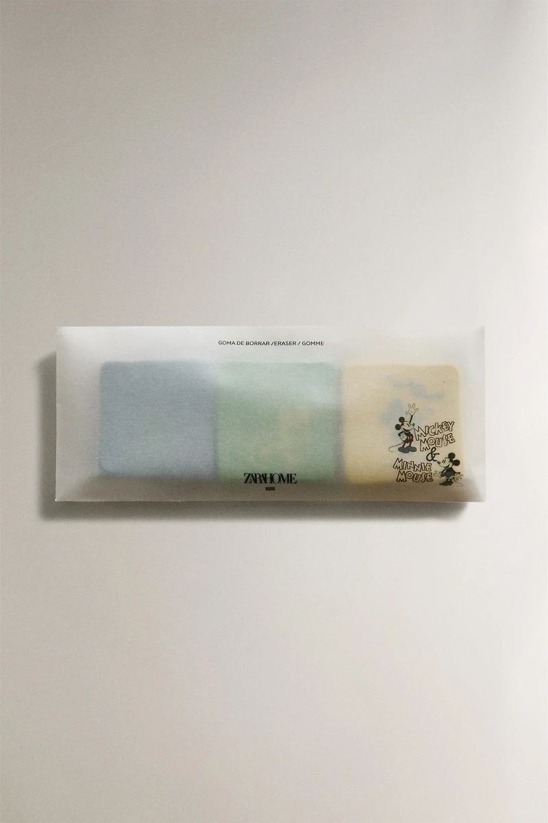 MICKEY & MINNIE ©DISNEY ERASER PACK (PACK OF 3)