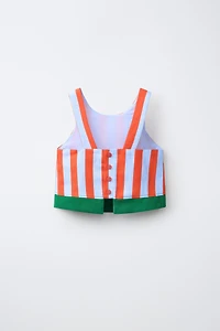 COMBINATION STRIPED TOP