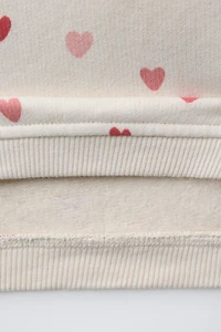 HEARTS SWEATSHIRT