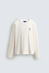 T-SHIRT MANCHES LONGUES À PIÈCES CHAMPION ® X ZARA