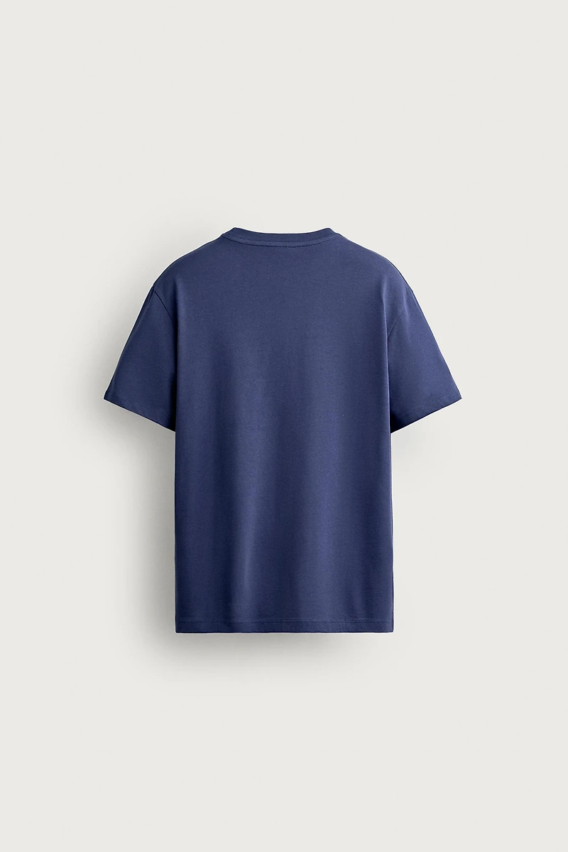 RELAXED FIT EMBROIDERED T-SHIRT